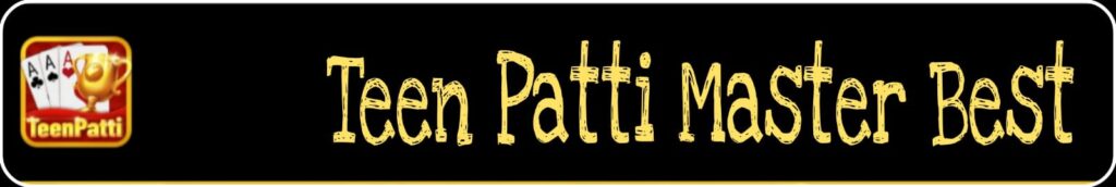 Teen Patti Master Best